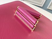Forubags Louis Vuitton Crafty Twist Buckle Chain Epi Leather Pink – M50282 - 23x 17x 9.5cm - 3