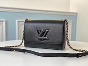 Forubags Louis Vuitton Crafty Twist Buckle Chain Epi Leather Black – M50282 - 23x 17x 9.5cm - 1