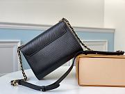 Forubags Louis Vuitton Crafty Twist Buckle Chain Epi Leather Black – M50282 - 23x 17x 9.5cm - 5