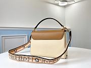 Forubags Louis Vuitton Twist Strap MM Epi Grained Leather Beige/ Apricot – M55677 - 23x 17x 9.5cm - 2