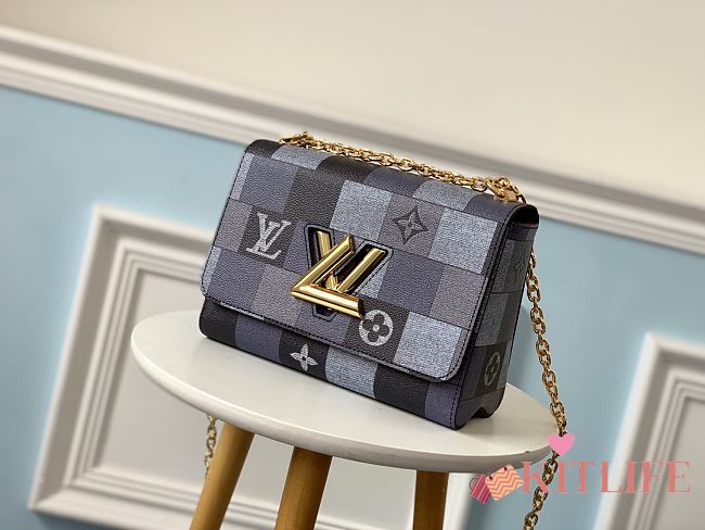 Forubags Louis Vuitton Twist MM Blue – M50282 - 23.0 x 18.0 x 8.0 cm - 1