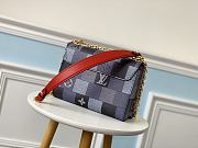 Forubags Louis Vuitton Twist MM Blue – M50282 - 23.0 x 18.0 x 8.0 cm - 3