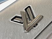 Forubags Louis Vuitton Twist Water Ripple Silver Black – M50280 - 23.0 x 17.0 x 9.5cm - 6