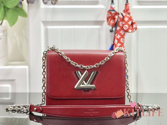 Forubags Louis Vuitton Twist Water Ripple Carmine Red– M50280 - 23.0 x 17.0 x 9.5 cm - 1