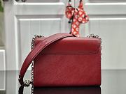 Forubags Louis Vuitton Twist Water Ripple Carmine Red– M50280 - 23.0 x 17.0 x 9.5 cm - 4