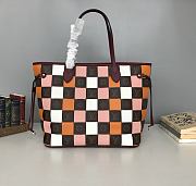Forubags Louis Vuitton Neverfull Woven Shopping Bag Powder/Orange – M40993 – 32x29x17 cm - 1