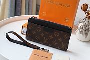 Forubags Louis Vuitton Zippy Dragonne Zipper Cross Presbyopia Wallet – N60379 – 19.0 x 11.0 x 3.5 cm - 1