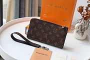 Forubags Louis Vuitton Zippy Dragonne Zipper Cross Presbyopia Wallet – N60379 – 19.0 x 11.0 x 3.5 cm - 4