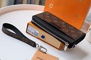 Forubags Louis Vuitton Zippy Dragonne Zipper Cross Presbyopia Wallet – N60379 – 19.0 x 11.0 x 3.5 cm - 3