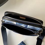 Forubags Louis Vuitton Trio Messenger Three-Piece Blue Men's  Bag – M69443 - 2