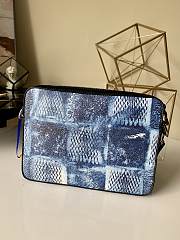 Forubags Louis Vuitton Trio Messenger Three-Piece Blue Men's  Bag – M69443 - 6