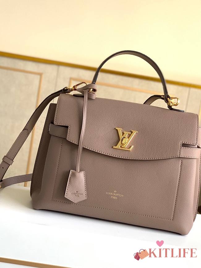 Forubags Louis Vuitton Lockme Ever Mm Greige Gray/Beige – M56094 - 33.5 x 21.5 x 14.5 cm - 1