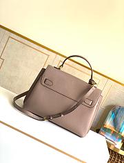 Forubags Louis Vuitton Lockme Ever Mm Greige Gray/Beige – M56094 - 33.5 x 21.5 x 14.5 cm - 4