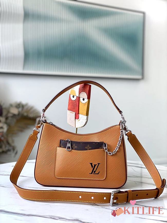 Forubags Louis Vuitton Marelle Epi Grain Leather Caramel – M80688- 25 x 15 x 8 cm - 1