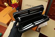 Forubags Louis Vuitton Zippy XL Coated Canvas Black Wallet – N41503 - 23.0 x 15.0x 4.0 cm - 4