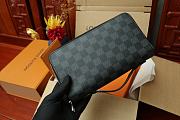 Forubags Louis Vuitton Zippy XL Coated Canvas Black Wallet – N41503 - 23.0 x 15.0x 4.0 cm - 6