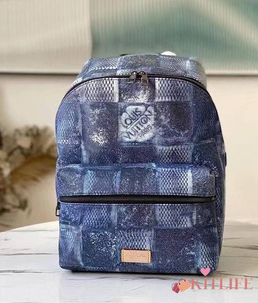 Forubags Louis Vuitton Discovery Ocean Blue Backpack – N50060 - 37 x 40 x 20 cm - 1