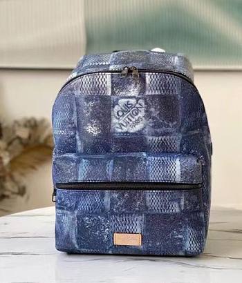 Forubags Louis Vuitton Discovery Ocean Blue Backpack – N50060 - 37 x 40 x 20 cm