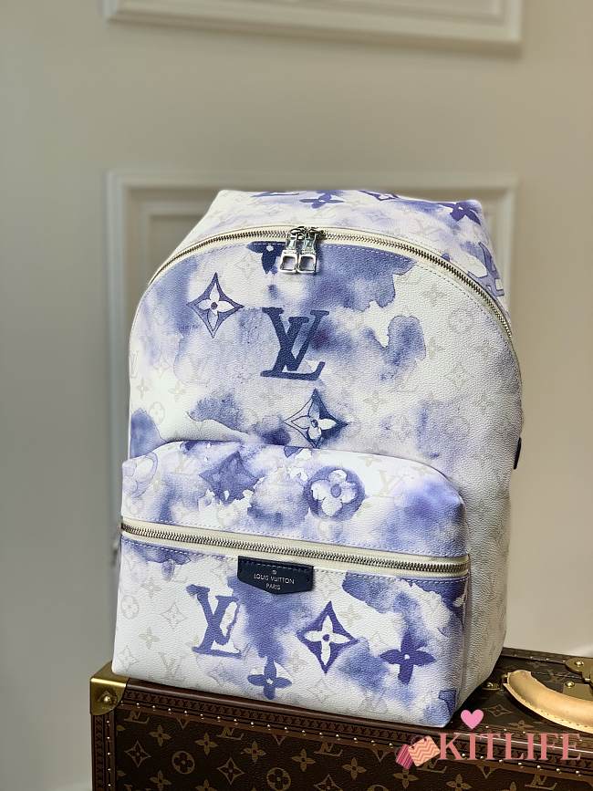 Forubags Louis Vuitton Discovery Ink White Backpack – M45760 - 37.0 x 40.0 x 20.0 cm - 1