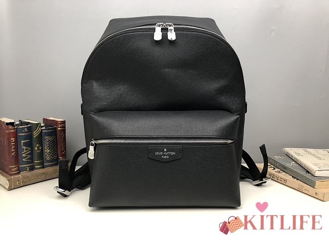 Forubags Louis Vuitton Cross Pattern Black School Bag – M33450 - 37.0 x 40.0 x 20.0 cm - 1