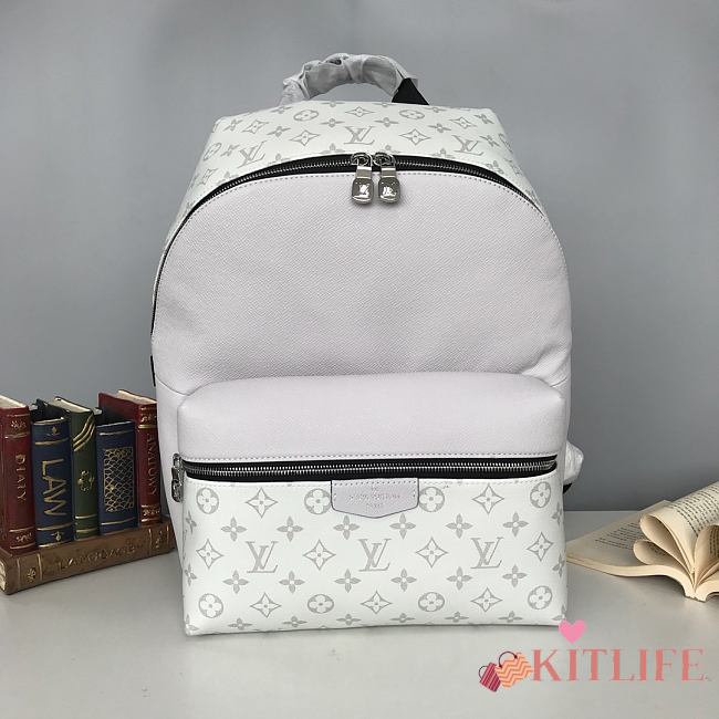 Forubags Louis Vuitton DISCOVERY White Backpack – M30410 - 37.0 x 40.0 x 20.0 cm - 1