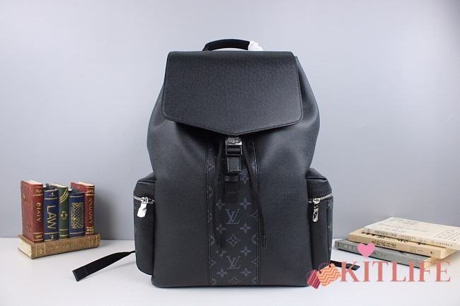 Forubags Louis Vuitton Monogram Eclipse Taigarama Outdoor Black Backpack – M30417 - 37.0 x 45.0 x 19.0 cm - 1