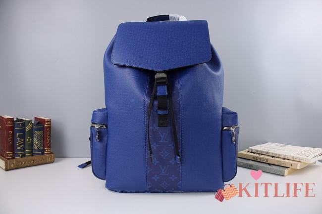 Forubags Louis Vuitton Monogram Eclipse Taigarama Outdoor Blue Backpack – M30419 - 37.0 x 45.0 x 19.0 cm - 1