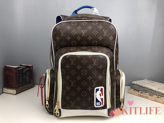 Forubags Louis Vuitton LVXNBA New Backpack Monogram Coated Canvas – M85146 - 32.0 x 40.0 x 13.0 cm - 1