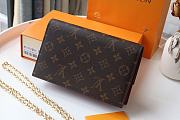 Forubags Louis Vuitton FLORE Chain Wallet Fuchsia Bag – M69578  - 17.5x11.5x3.5 cm - 2