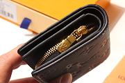 Forubags Louis Vuitton Cléa Wallet Black – M80151  - 12 x 9 x 3.5 cm - 3