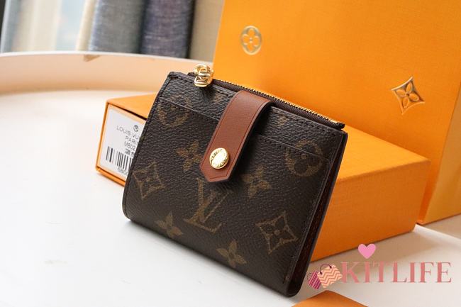 Forubags Louis Vuitton Square Wallet Monogram 02 – M60451 - 11 x 9 x 3 cm - 1