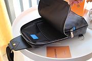 Forubags Louis Vuitton Avenue Black Grid Shoulder Bag Blue – N40403 - 20.0 x 31.0 x 10.0 cm - 5