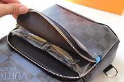 Forubags Louis Vuitton Avenue Black Grid Shoulder Bag Blue – N40403 - 20.0 x 31.0 x 10.0 cm - 2