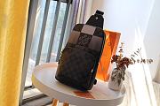 Forubags Louis Vuitton Avenue Black Grid Shoulder Bag Black – N40403 - 20.0 x 31.0 x 10.0 cm - 1