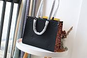 Forubags Louis Vuitton ONTHEGO Leopard Print Black  – M45498 - 35x28x15cm - 1
