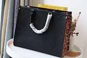 Forubags Louis Vuitton ONTHEGO Leopard Print Black  – M45498 - 35x28x15cm - 6