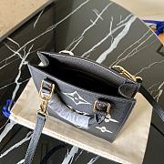Forubags Louis Vuitton PETIT SAC PLAT Black/ Beige  – M57937 - 14 x 17 x 5 cm - 6