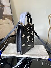 Forubags Louis Vuitton PETIT SAC PLAT Black/ Beige  – M57937 - 14 x 17 x 5 cm - 4