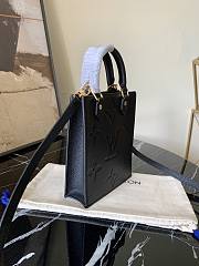 Forubags Louis Vuitton PETIT SAC PLAT Cream / Black  – M80478 - 14 x 17 x 5 cm - 2