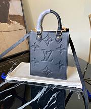 Forubags Louis Vuitton PETIT SAC PLAT Cream / Black  – M80478 - 14 x 17 x 5 cm - 1