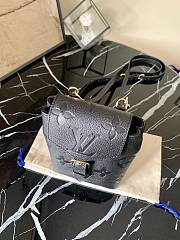 Forubags Louis Vuitton By The Pool Backpack Black – M80596 – 13 x 19 x 8 cm - 3
