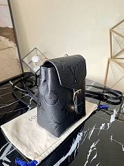 Forubags Louis Vuitton By The Pool Backpack Black – M80596 – 13 x 19 x 8 cm - 5