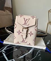 Forubags Louis Vuitton By The Pool Backpack Apricot – M80738 – 13 x 19 x 8 cm - 1