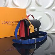 Forubags Louis Vuitton NeoMonceau Black / Coquelicot Red / Bleu Roi Blue / Safran Yellow – M55403 – 22 x 18 x 9 cm - 3