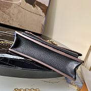 Forubags Louis Vuitton Vavin Chain Wallet Damier Black – N60221 – 19 x 12.5 x 4 cm - 2