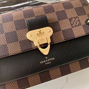 Forubags Louis Vuitton Vavin Chain Wallet Damier Black – N60221 – 19 x 12.5 x 4 cm - 5