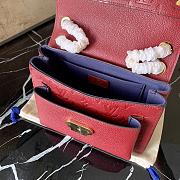 Forubags Louis Vuitton Vavin Chain Wallet Monogram Cherry – M44550 – 21x15x8 cm - 2