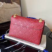 Forubags Louis Vuitton Vavin Chain Wallet Monogram Cherry – M44550 – 21x15x8 cm - 3