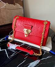 Forubags Louis Vuitton Vavin Chain Wallet Monogram Red – M44550 – 21x15x8 cm - 1