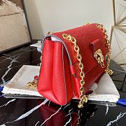 Forubags Louis Vuitton Vavin Chain Wallet Monogram Red – M44550 – 21x15x8 cm - 6